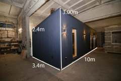 10.00m x 3.40m