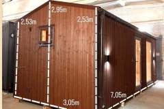 7.05m x 3.05m
